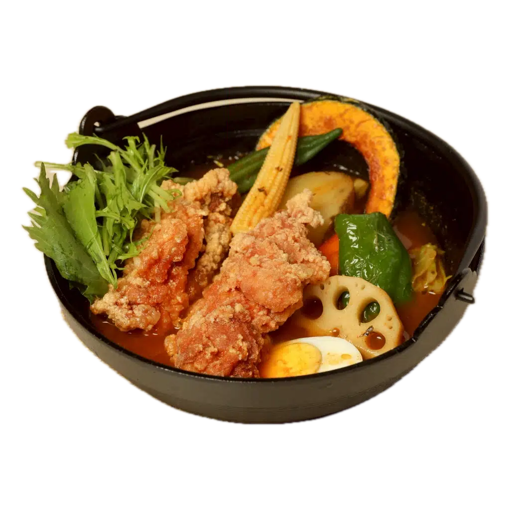 自家製ザンギのスープカレー